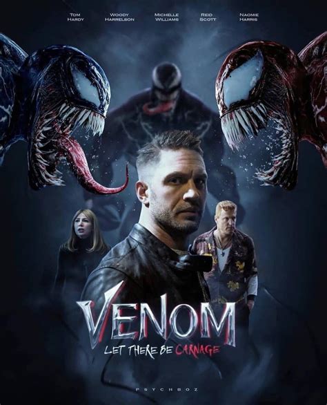 Download Venom Let There Be Carnage 2021 English Movie 720p AMZN HDRip ESub 800MB