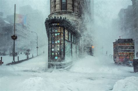 This Photograph of the NYC Winter Storm Looks Like an Impressionist ...