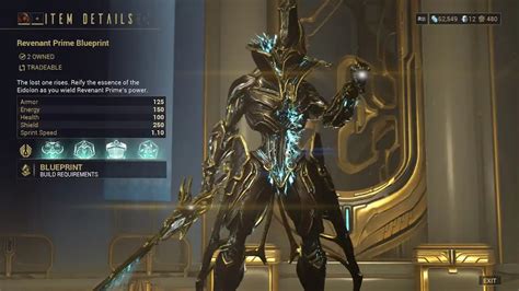 Best Revenant Prime Build in Warframe (2022) - Gamerstail