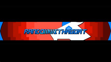 Current Animated Youtube Banner by randomwithagoat on DeviantArt