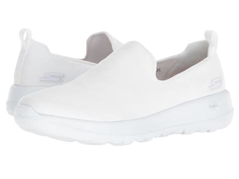 Lyst - Skechers Go Walk Joy - Gratify (white) Women's Slip On Shoes in White