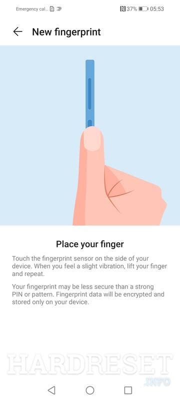 How to add fingerprint to HUAWEI P Smart 2021? - HardReset.info