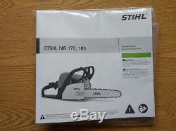 NEW! STIHL MS170 Chainsaw With16 Bar, Tools, Scabbard & Manual FREE SHIP