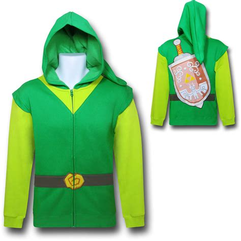 Legend of Zelda Link Costume Hoodie - GeekAlerts