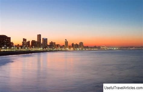 Golden Mile beach description and photos - South Africa: Durban ...