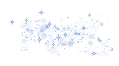 Abstract blue glitter wave illustration. Blue stardust sparkle particles isolated on transparent ...