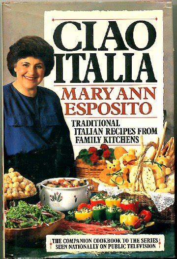 Ciao Italia Traditional Italian Recipes Companion Cookbook PBS Series ...