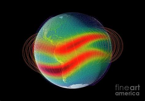 Earth's Ionosphere Photograph by Nasa's Scientific Visualization Studio/science Photo Library ...