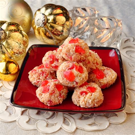 Easy Cherry Almond Macaroons Recipe