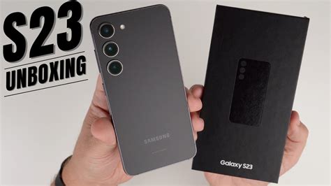 Unboxing the Samsung Galaxy s23 Plus: First Impressions - YouTube