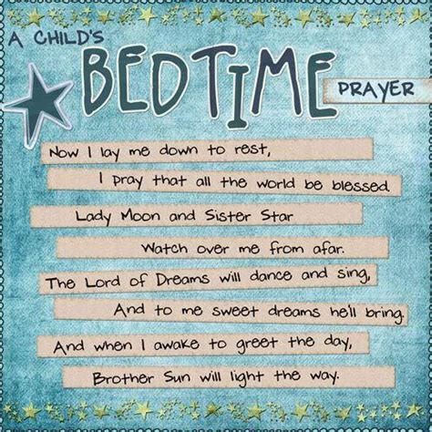 Crone Cronicles: A childs bedtime Prayer