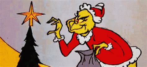 Grinch Stealing Christmas GIF - Christmas No Presents Grinch - Discover & Share GIFs