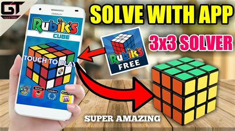 How To Solve A Rubik's cube with Android app || Cube Solver App || Solve Cube || by Game N ...