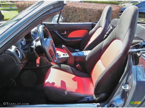 Black/Red Interior 2004 Mazda MX-5 Miata MAZDASPEED Roadster Photo ...