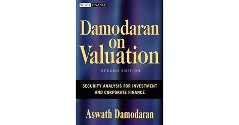 Damodaran On Valuation: Security Analysis For Investment And Corporate ...