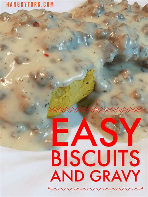 Easy Biscuits and Gravy Recipe