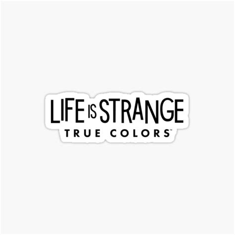 "Life Is Strange: True Colors Logo" Sticker for Sale by CheDesigns ...