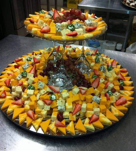 A cheese tray for about 50-75 people. Cheers! Buffet Food, Food Platters, Appetizers For Party ...