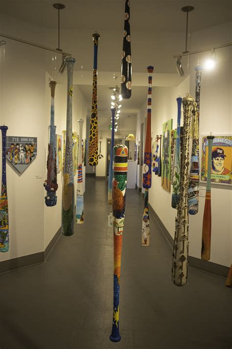 Baseball Bats Turned into ART! — Barbara Hann