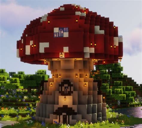 Mushroom House in Minecraft