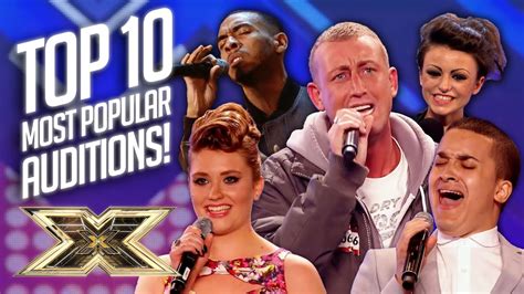 TOP 10 MOST POPULAR AUDITIONS EVER! | The X Factor UK - YouTube