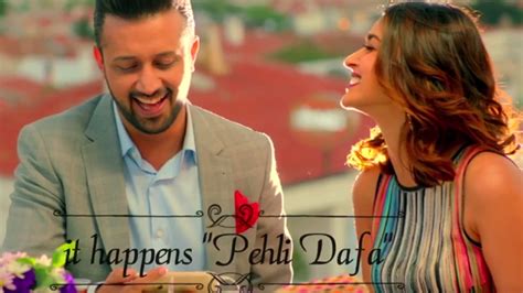 Pehli Dafa by Atif Aslam featuring Ileana D'Cruz (FULL VIDEO) - Behtareen