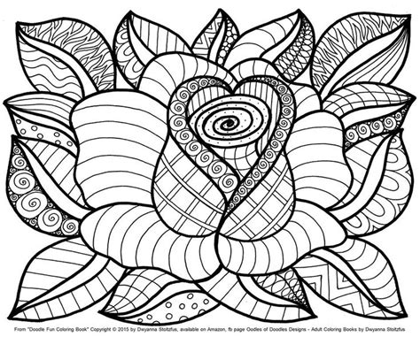 Zentangle Flowers Coloring Pages at GetDrawings | Free download