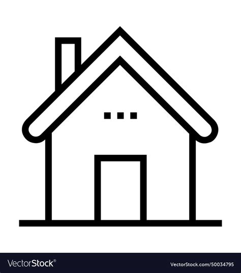 Hut icon Royalty Free Vector Image - VectorStock