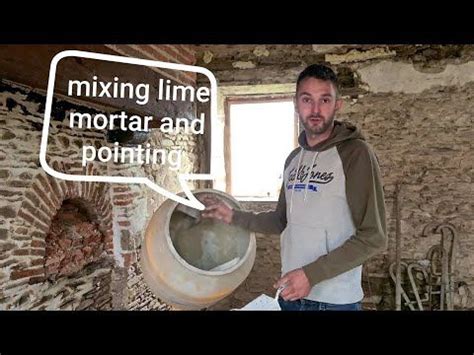 How to mix lime mortar for pointing stone walls | Stone wall, Stone ...