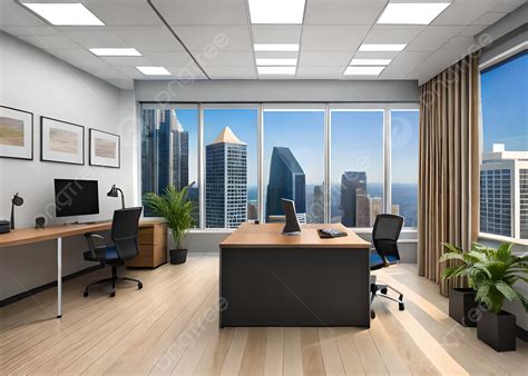 Corporate Office Executive Room In New York Background, Wallpaper, Free ...