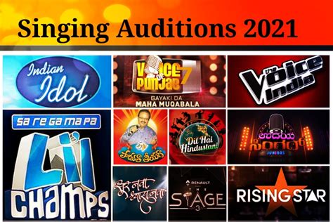 Upcoming singing auditions 2021 | Tv reality show - singers job opportunity