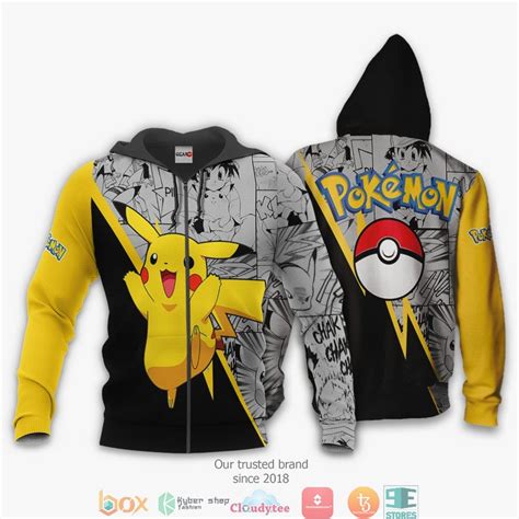 BEST Pikachu Anime Mix Manga Pokemon Merch 3D bomber jacket, hoodie - Express your unique style ...