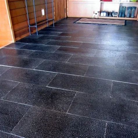 Black Stone Flooring Tiles, Size: Medium at Rs 55/square feet in Bhilwara | ID: 9867445373