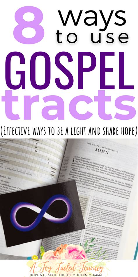 What Are Gospel Tracts? 8 Ways To Use Them Effectively In 2022 - A Joy Fueled Journey