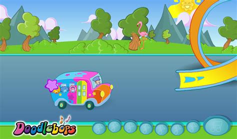 Doodlebops: Get on the Bus! - Play Online on Flash Museum 🕹️