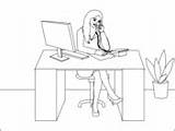 Office coloring Pages  Free Printable Pictures sketch template