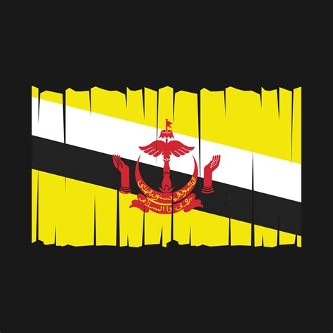 Brunei Flag Vector 21904011 Vector Art at Vecteezy