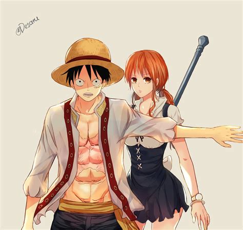 Desaru | One piece nami, One piece manga, One piece luffy