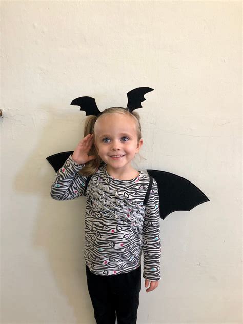 Vampirina Inspired Dress Up Costume Set Headband Wings | Etsy