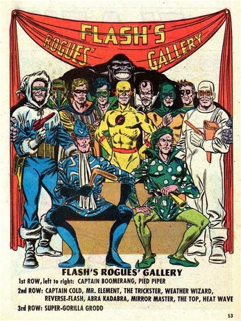 Dave's Comic Heroes Blog: Flash Facts More Rogues Plus