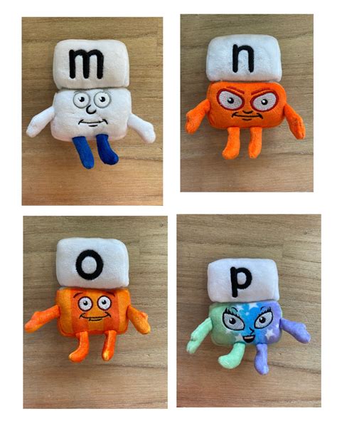 Alphablocks Plush Toys 26 Letter Full Set - Etsy UK