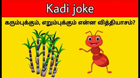 Kadi Jokes Tamil Quiz | Mokka Jokes | Braingame | Riddles | Time Pass ...