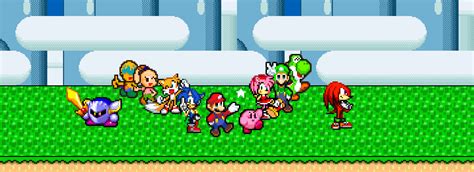 Mario, Sonic and Kirby crossover pic. by sonicmechaomega999 on DeviantArt