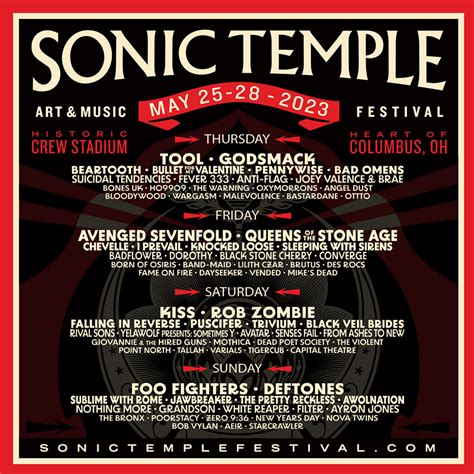 Sonic Temple Festival! — Godsmack