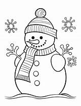 Winter Coloring Toddler – SimplyColoringPages sketch template