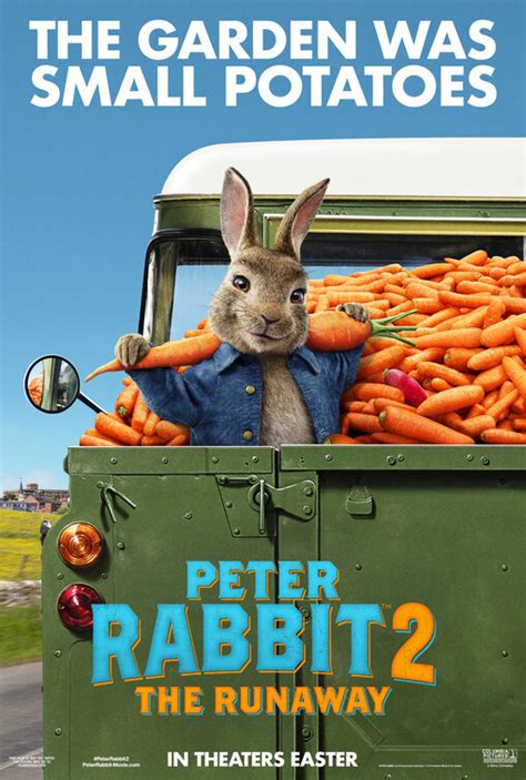 Peter Rabbit 2: The Runaway (aka Peter Rabbit 2) Movie Poster (#1 of 2 ...