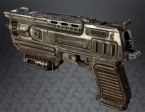 Azure Midsummer - Fallout 3 10mm pistol redesign - texturing