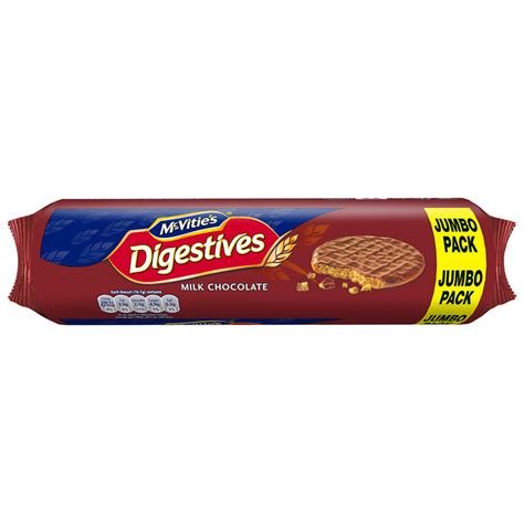 McVities Milk Chocolate Digestives 500g | Biscuits, Chocolate