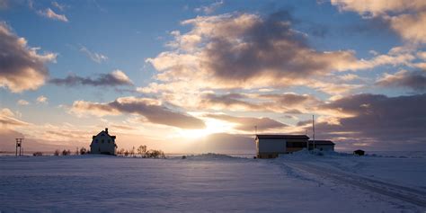 Winter in North Iceland on Behance