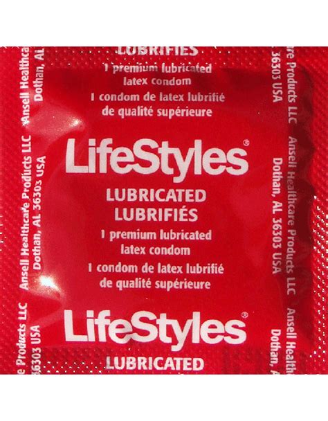 Lifestyles AN 1511 | Lubricated Condoms | 144 units Box | Canada